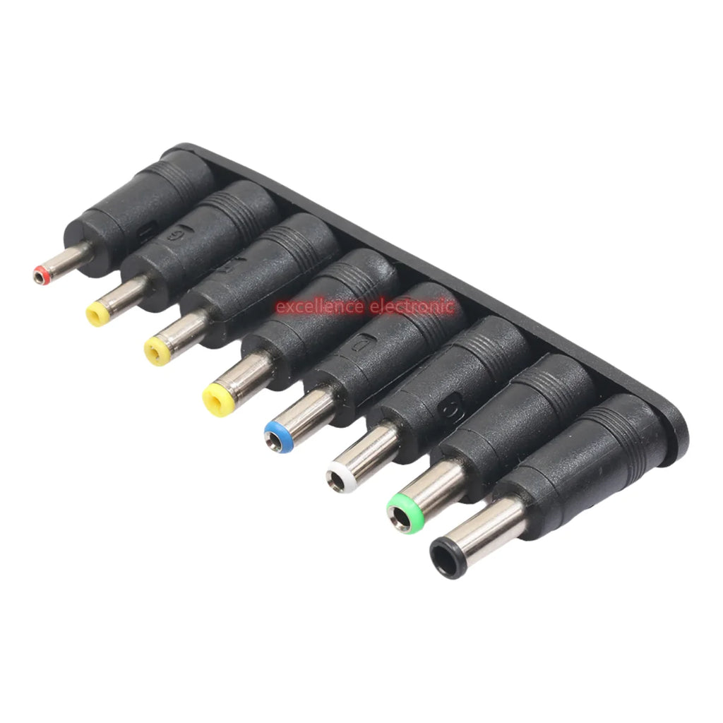 8Pcs AC DC 5.5X 2.1 MM Female Jack Plug Adapter Connectors T