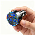 6 in 1 Multi Port Car Charger Super Fast Charging PD QC3.0 U
