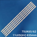 LED Backlight Strip for75UK6500PLA 75UK6200PLB 75UM7000PLA 75UK6570PUB AGM76249101 75UK65 75UK62 SVL750A24