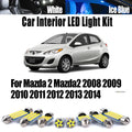 9-Piece LED Interior Light Kit for Mazda 2008-2012 - Canbus Error-Free Interior Bulbs
