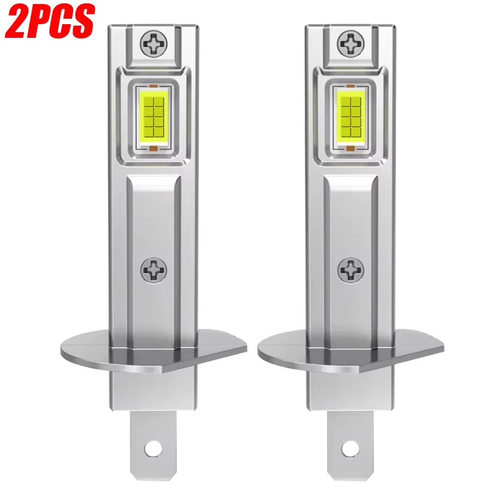 H1 LED Headlight Bulbs for Car Canbus High Power Auto Lights 800000LM 1000W Mini Size Focus Automobile Headlamp Fog Lamp 12V 24V