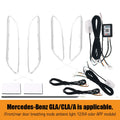 Led 12/64 Colours Ambient Lights For Mercedes-Benz A/CLA W176/CLA W117/GLA W156 Led Car Air Vents Turbine Nozzle Decorate Lights