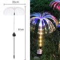 LED Solar Jellyfish Garden Lights Outdoor Waterproof Yard Balcony Pathway Lawn Wedding Party Decoration Solar Power Flowers Lamp