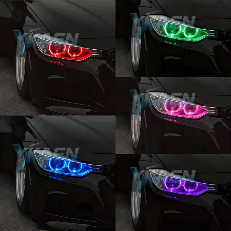 Angel Eye DRL Module For 12-15 BMW 3 Series F30 F31 F34 Xenon Headlight Daytime Running Lights Red Blue for