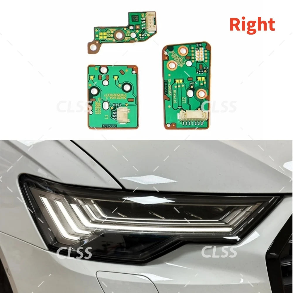 LED Headlight DRL Lights Angel Eye for Audi C8 A6 2020-2023