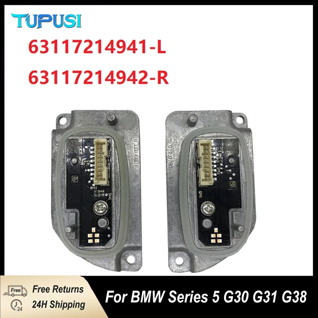 Headlight For BMW Series 5 G30 G31 G38 F90 M5 LED Module Control Unit 63117214941 63117214942 Fast Delivery