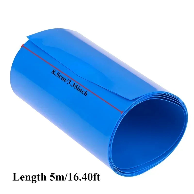 5m DIY Battery Pack Power Supply PVC Wrapped Heat Shrink Tub