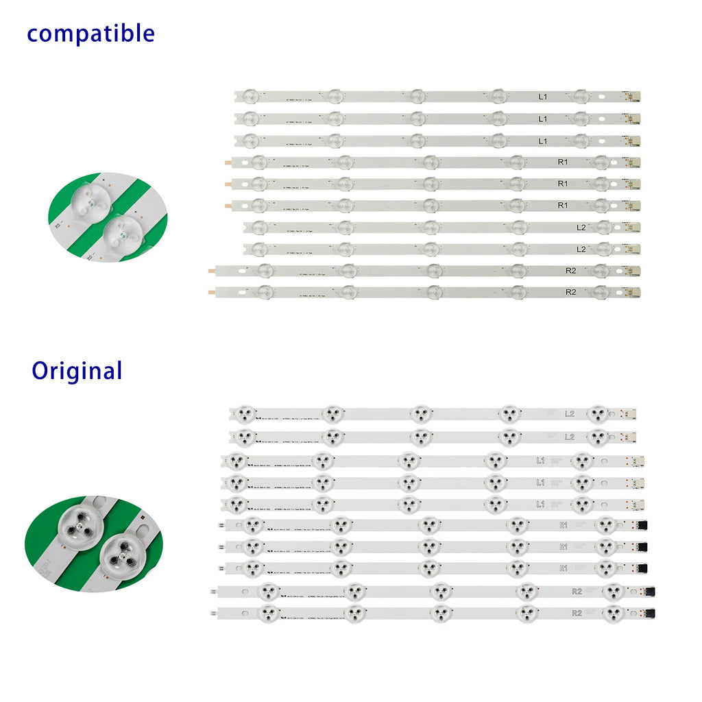 LED Backlight Strip for 50pcs/5set New LED Backlight strip For 6916L-1509A 1510A 1511A 1512A 42LN5400