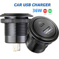 Quick Charge 3.0 usb port socket for car Dual USB Fast Car C