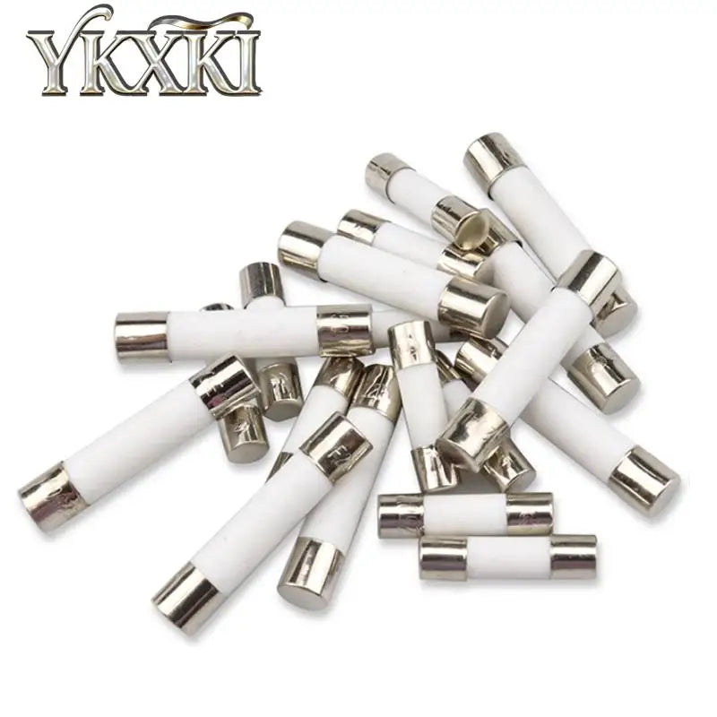 20-100pcs 5 20mm 6 30mm Fast blow Ceramic Fuse 0.1A 0.2A 0.5