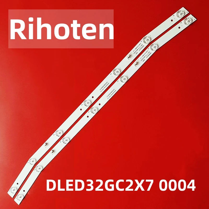 LED Backlight Strip for 580mm LED Backlight strip 7Lamp For Element ELEFW328 32S306BH DLED32GC2X7 0004