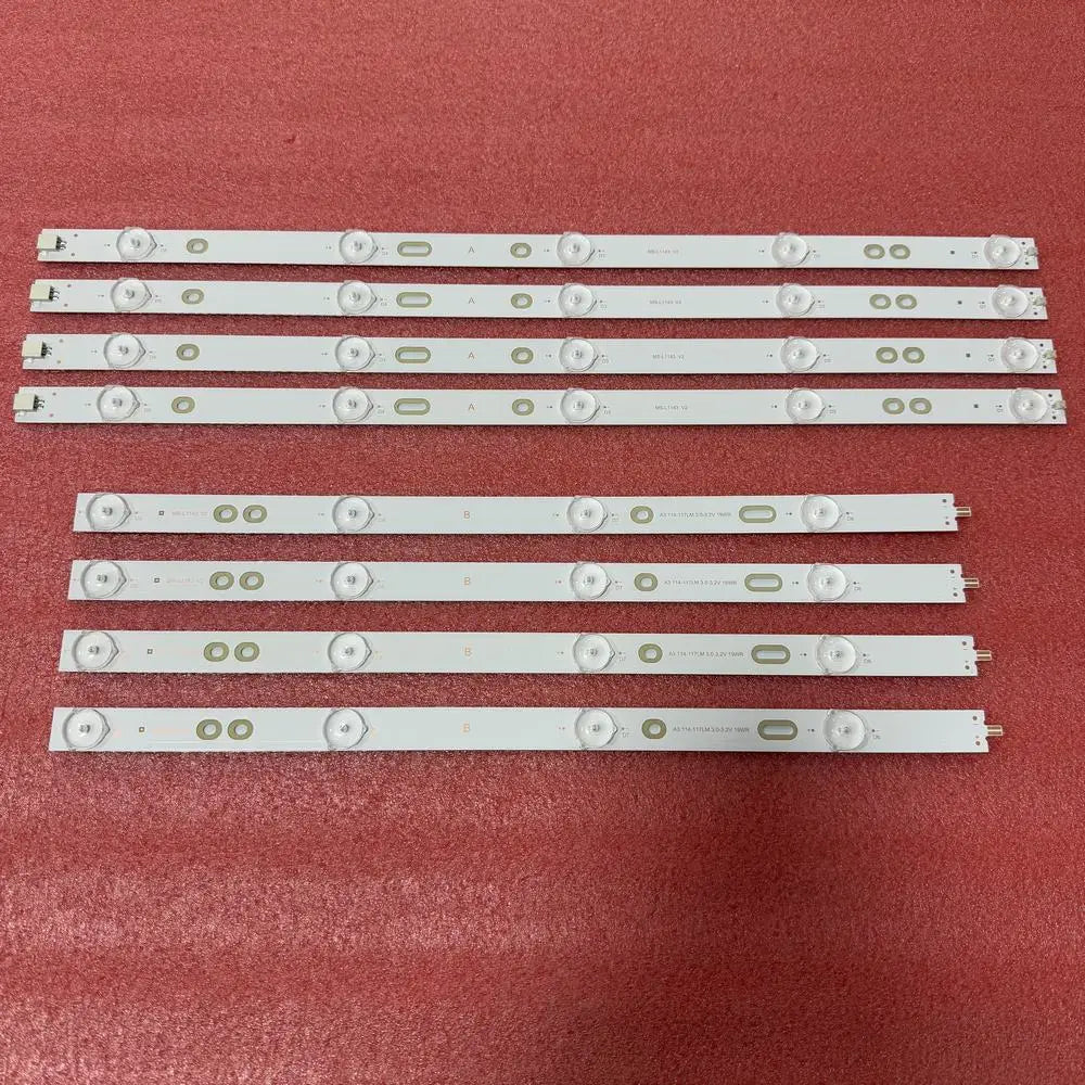 LED Backlight Strip for SELECLINE 130129/43S1810 TF-LЕD43S43T2S MS-L1143 V2 A3 43F660T LC430DUY SH A1