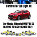 LED Interior Door Map Dome Reading Light Kit Canbus For Mazda 2 Demio DW DY DE DJ DL 1996- 2017 for Mazda