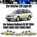 For Subaru Outback BL BP 2004-2008 2009 Trunk Reading License Plate Light Car Accessories LED for Subaru
