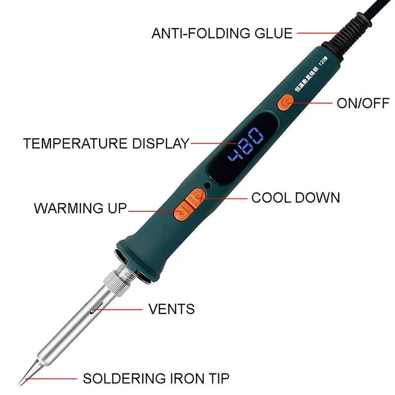 Electric Soldering Iron 220V 120W Soldering Iron Repair Sold