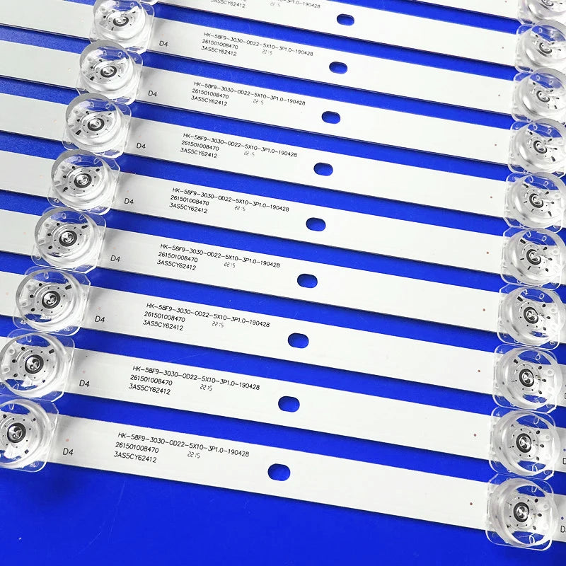 LED Strip for JET580UHD HK-58F9-3030 LS58A1 LS58A51 LS58A51Z HK-58F9-3030-0D22-5X10-3P1.0-190428