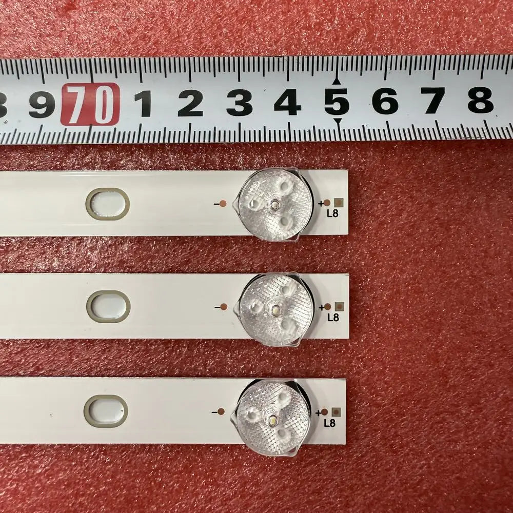 LED Backlight Strip for 8LED 755mm LED Backlight Strip For MC-39A4210 MS-L2144 V1 MS-T385-2835-03A
