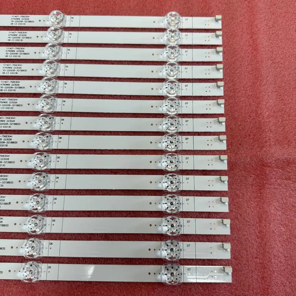 LED Backlight Strip for Sharp 4T-C75DL7UR 4P-B75EJ2U JR745R3HA2Y - Replacement TV Backlight Strip