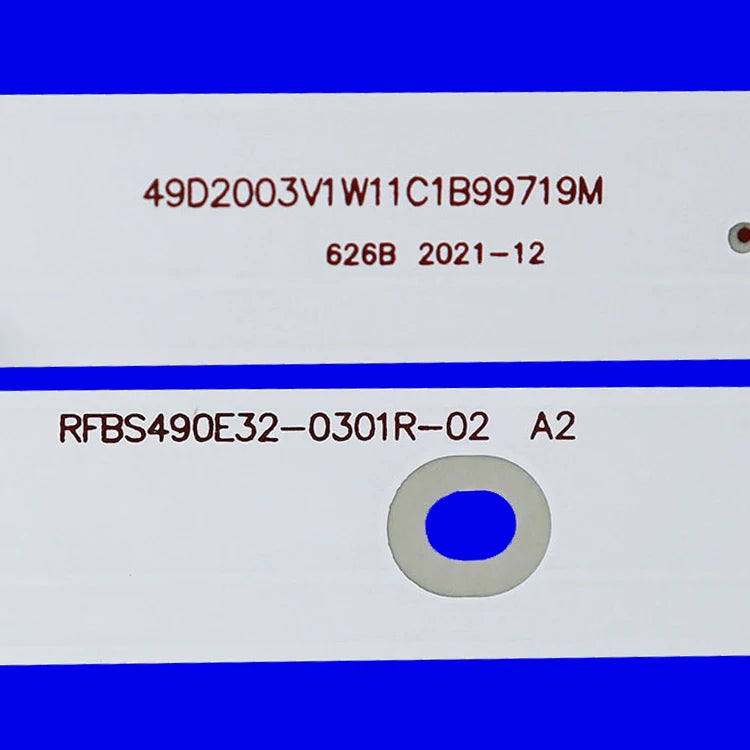 LED Backlight Strip for11 lamp For RF-BS490E32-0801L-02 RF-BS490E32-0301R-02 LED49F1500N LC490DUJ 4649DL002