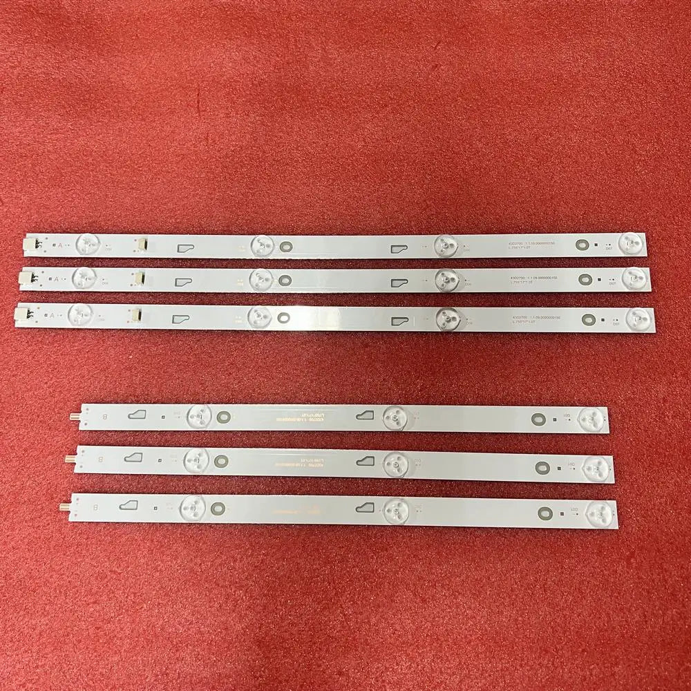 LED Backlight Strip for Kit 3pcs 7LED 755mm LED Backlight Bar for TCL 43D2700 43HR332M07A0 V2 4C-LB430T-HR1CK