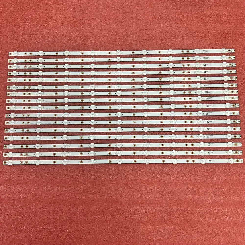 LED Backlight Strip for 16pcs/set 9LED 733mm LED Backlight Strip For 65PUS8204/12 LB6507P V0 00 LVG650EQYA4P