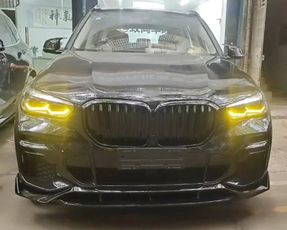 LED Headlight Yellow Red Blue DRL For BMW X5 G05 X6 G06 2019-2021 25dX 40i M50iX SUV Daytime Running Light