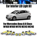 LED Interior Light Kit for Mercedes BClass W168 W169 - Canbus Error-Free Interior Bulbs
