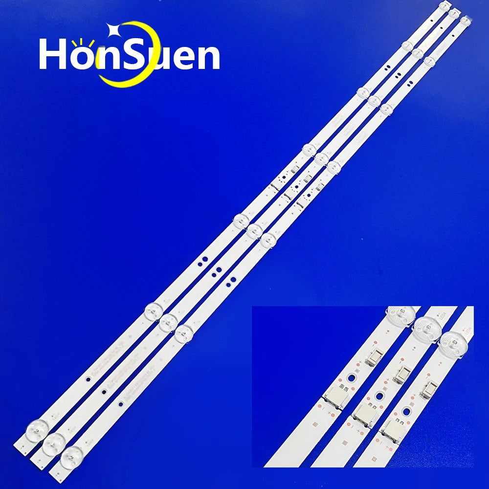LED Backlight Strip for7 lamp For Skywo rth 40"TV 40E2AS 40X6 40E2A APT-LB17086-40-1.3 RDL400FY(QD0-800)