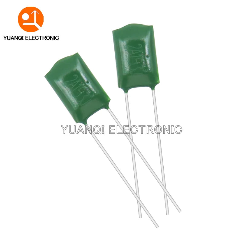 50PCS 100V Polyester Film Capacitor 330PF 470PF 560PF 102 22
