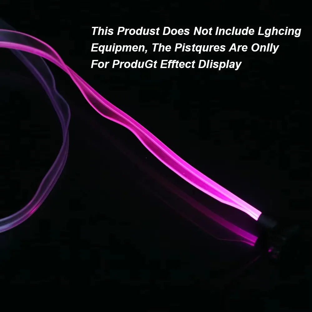 Car Interior Decorative Light 2.5mm Fiber Optic Cable LED Gu