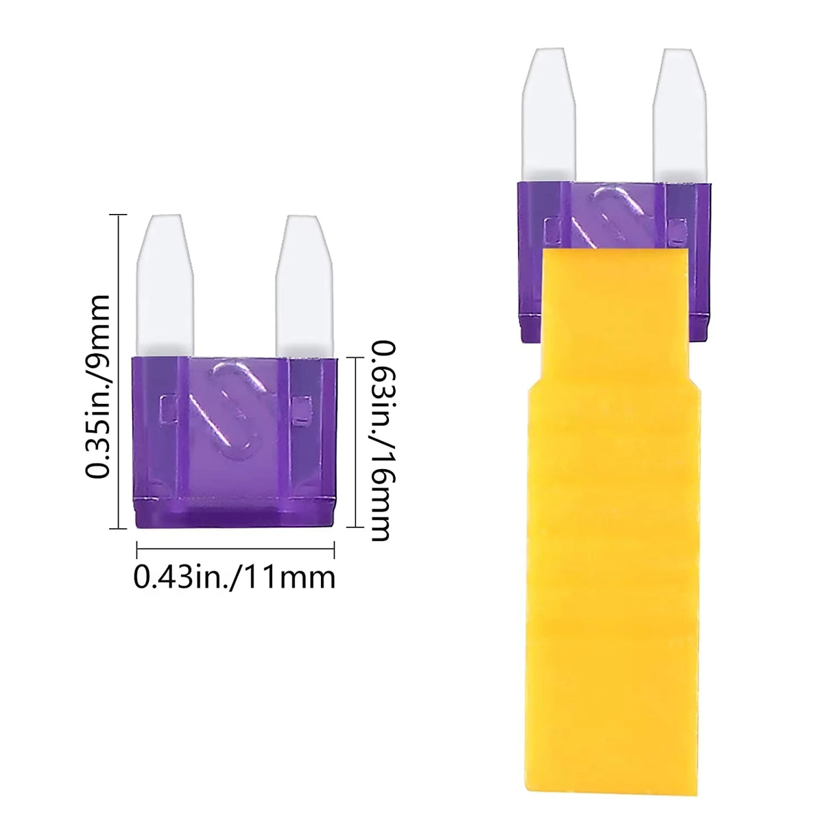 60/120Pcs Car Fuse Set - Various Small Size Fuses Universal 