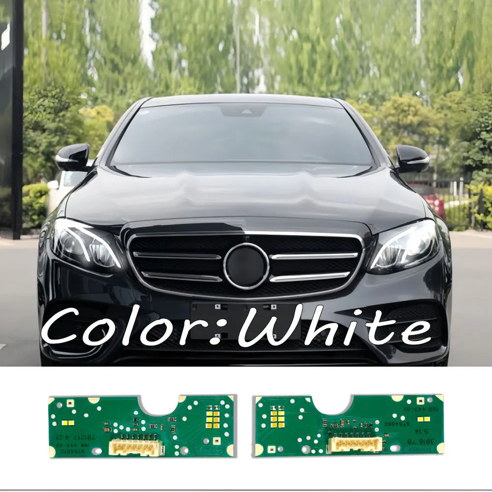 DRL Yellow LED Panel Daytime Running Lights Red Multicolor Yellow Daytime Running Lights for W213