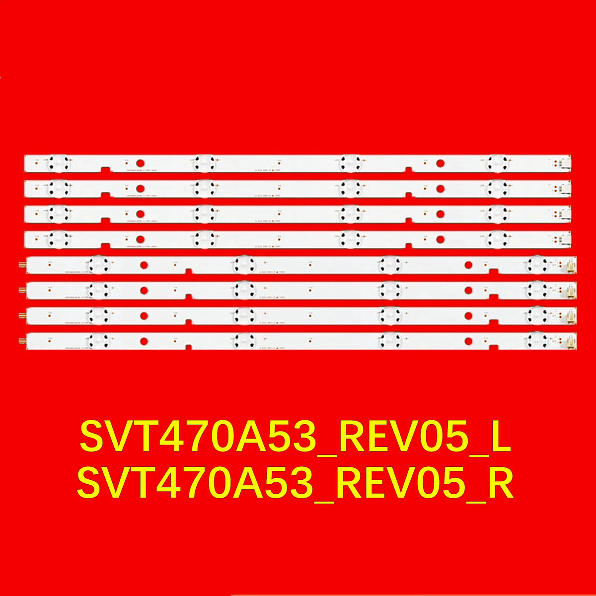 LED Backlight Strip for 47L6353DB 47L6453DB 47L2400VM 47L5400VM TL470FS46-L SVT470A53 - Replacement TV