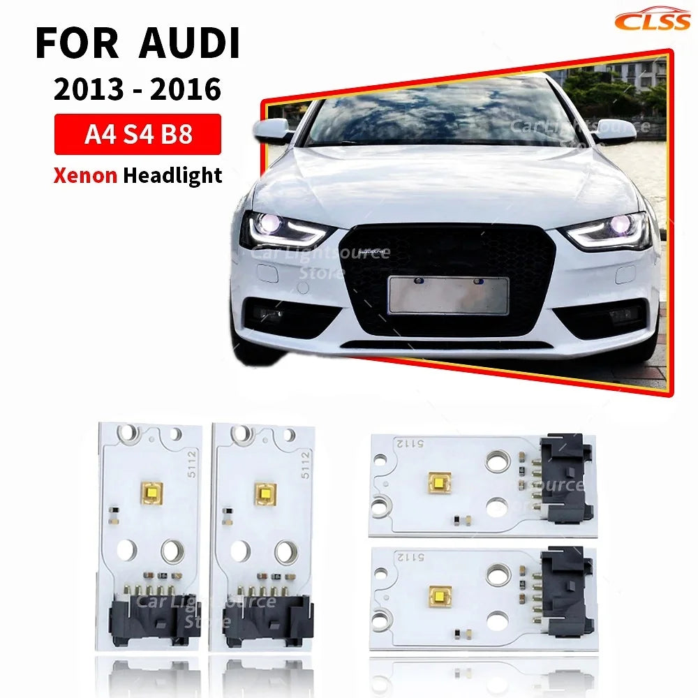 Angel Eye DRL Boards For Audi A4 A4L B8 2013-2016 Xenon Headlight Daytime Running Lights Chip Module Light