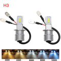 2Pcs H3 LED Headlight Bulb LED H3 Car Light Fog Lights1 1 Si