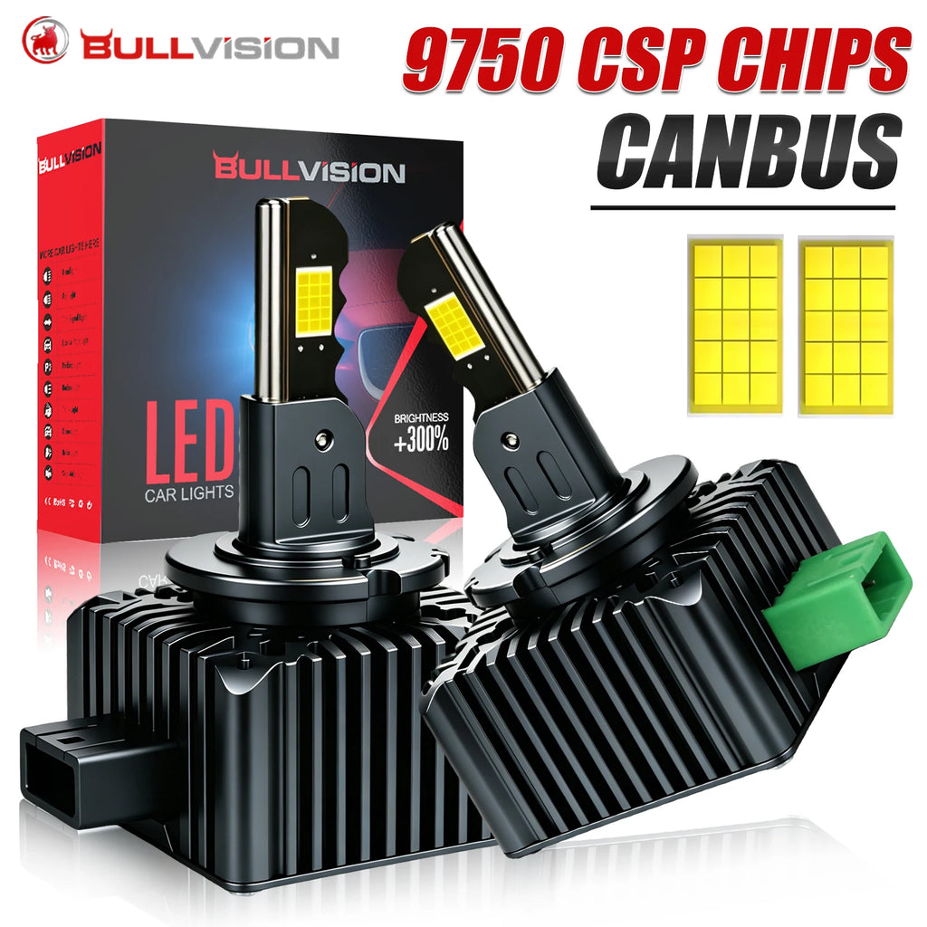 D1S D3S D2S D4S D8S LED Bulb Car Headlight CANBUS 110W Super