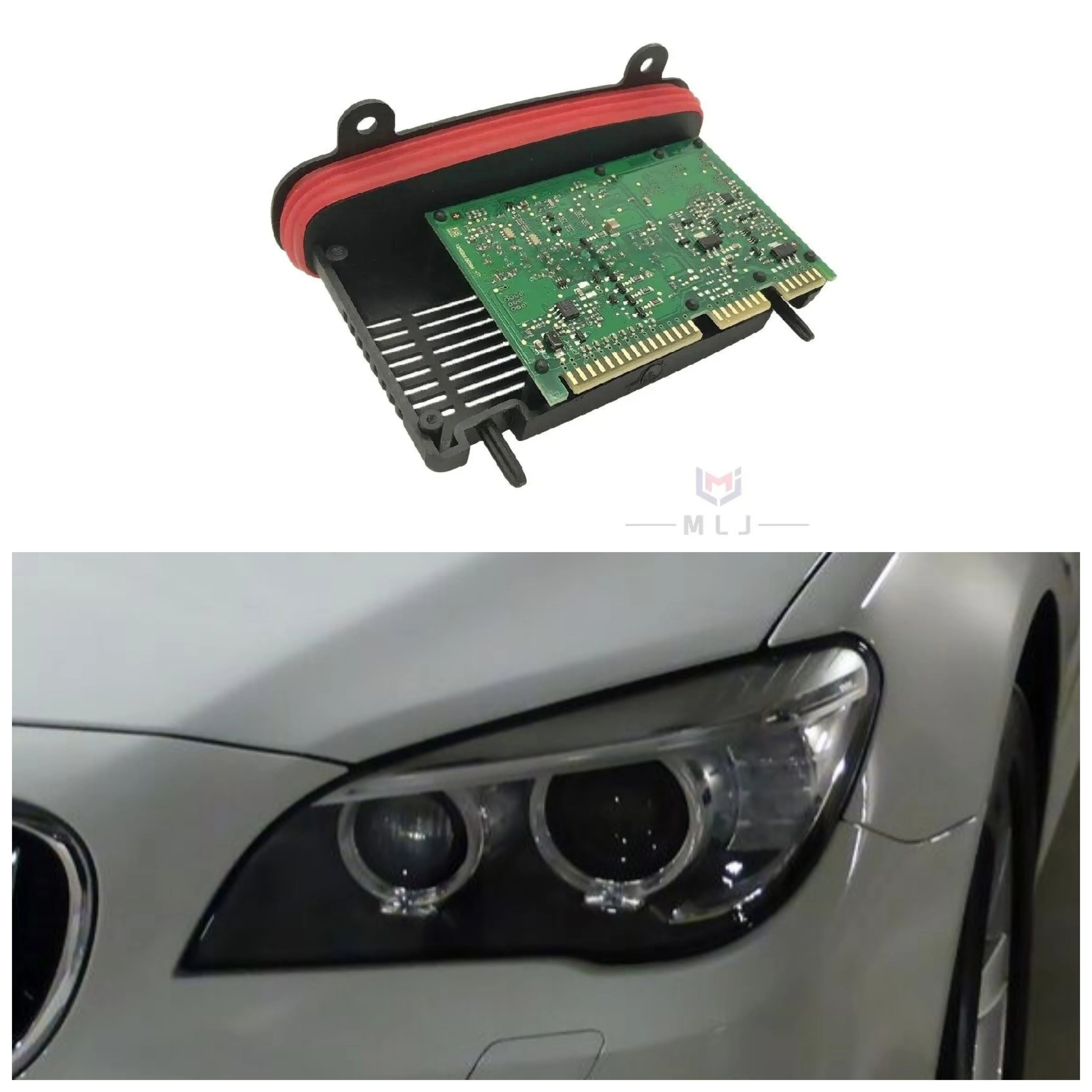 LED Headlight Control Module For BMW 7 Series F01 F02 F03 LCI 2012-2016 Xenon Ballast Control UnitCar