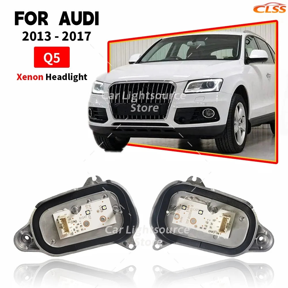 Angel Eye Xenon Headlight DRL Boards 8R0941475B 8R0941476B For Audi Q5 2013-2017