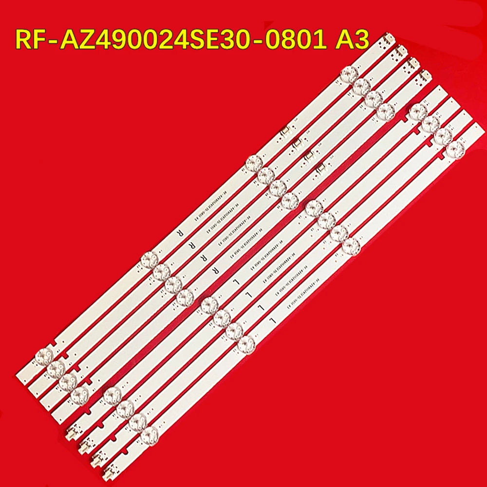 LED Backlight Strip for TH-49GX650V TH-49GX650K RF-AZ490024SE30-0801 A3 - Replacement TV Backlight Strip