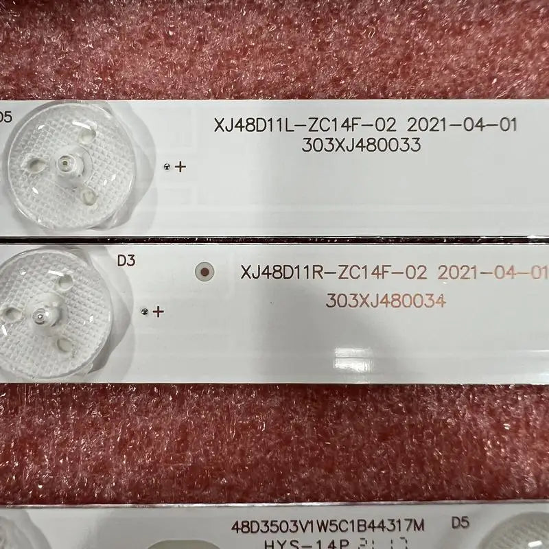 LED Backlight Strip for11LED For XJ48D11R XJ48D11L-ZC21FG-01 48CE1100 48E2500A ECHOM-48CL_4648CL010 4648CL011