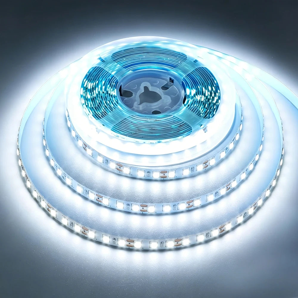 USB 2835 LED Light Strip High Brightness Cuttable Flexible Easy Install For TV Backlight Living Room Kitchen Shelf Home Lighting