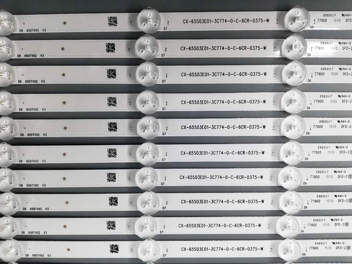 LED Backlight Strip for KDL 65W850C 65W858C 65W859C KDL 65W855C KDL 65W857C KDL 65W805 T650HVF05 650TV02 V3