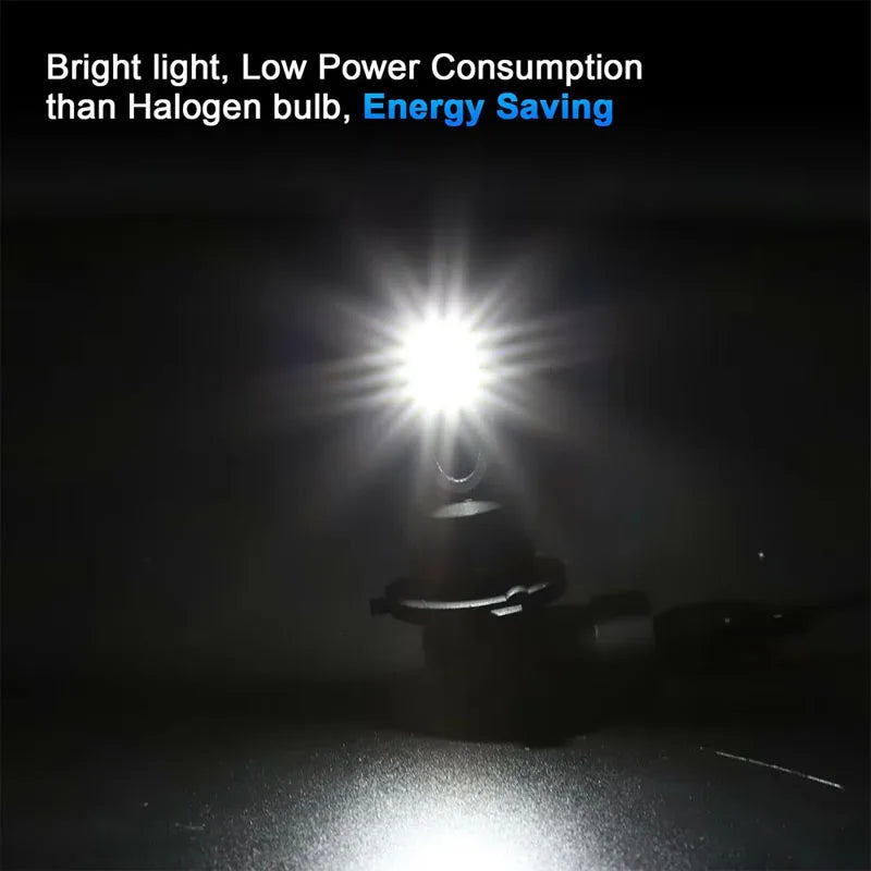 1/2/4/8PCs H7 Led Headlight Bulb Kit Car Fog Light Bulbs 12V