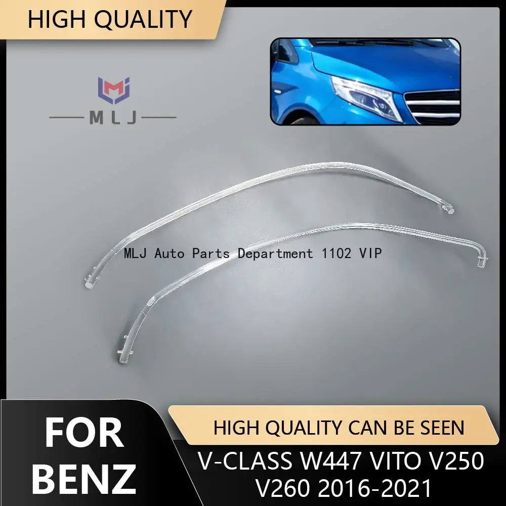 DRL LED Headlight Light Guide Strip Daytime Running Light Tube for Mercedes V260 V250 W447 2016-2021