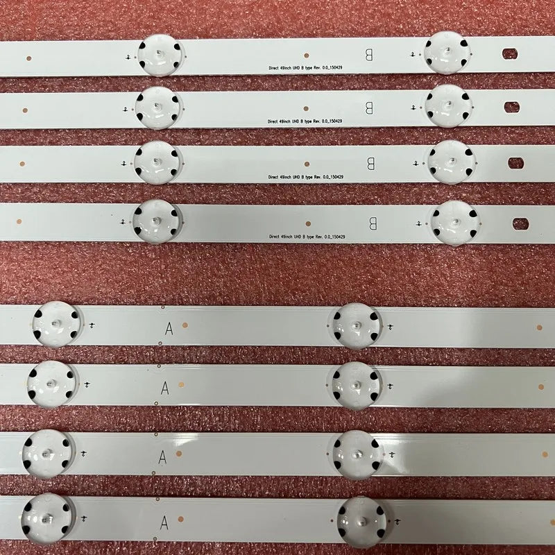 LED Backlight Strip for 8pcs LED Strip for TV 49UH603v-ze 49UH619V 49UH610A 49UH6100 49lf5100 49UH6030