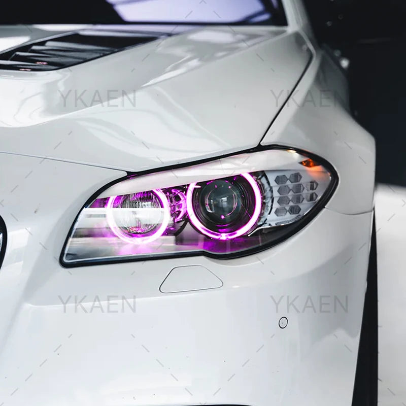 Angel Eye DRL Module For 11-13 BMW 5 Series F07 F10 F11 Xenon Headlight Daytime Running Light Blue Red for
