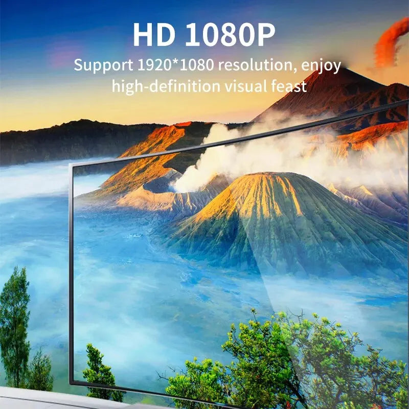 DP TO VGA Cable DisplayPort to VGA Adapter Conversion HD Vid
