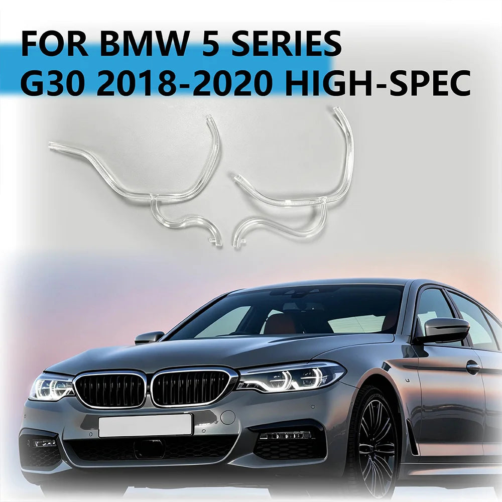 Angel Eye Lamp LED DRL Daytime Running Light Strips Tube Guide Plate Replacement Spare Parts For BMW 5 Series
