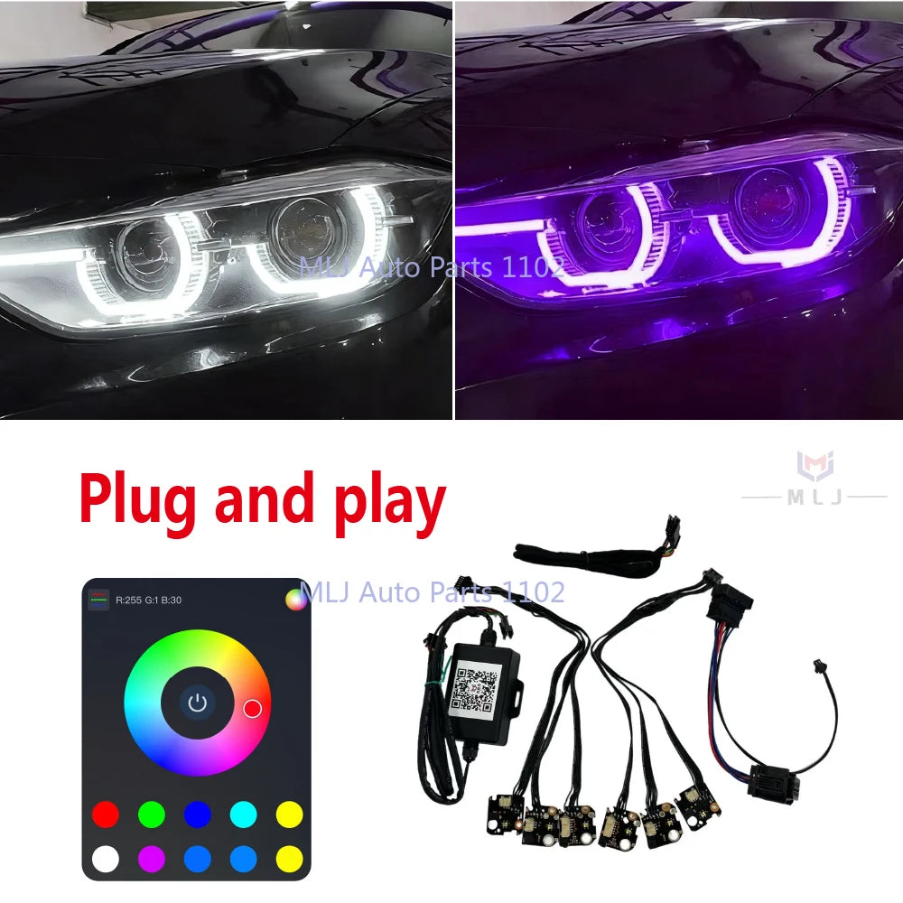 Headlight Plug Internal Wiring Harness For BMW F30 F35 2016-2019 Head Lamp Modify Accessoires