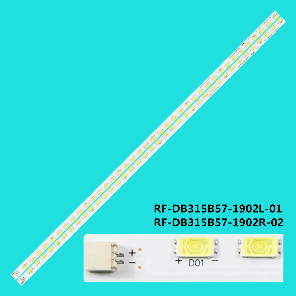 LED Bar Backlight For 32HME8000R33 32HME8000R30 JLC-3228 RF-DB315B57-1902R-02 RF-DB315B57-1902L-01